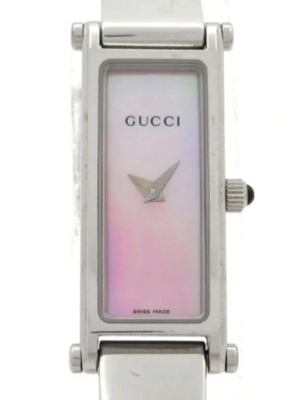 GUCCI 1500L 0****** Silver Women's Wrist Watch